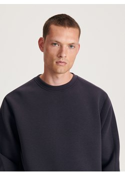 Reserved - Gładka bluza - ciemnoszary ze sklepu Reserved w kategorii Bluzy męskie - zdjęcie 169589983