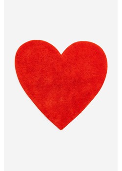 H & M - Puszysty dywanik w kształcie serca - Czerwony ze sklepu H&M w kategorii Dywany - zdjęcie 169590481