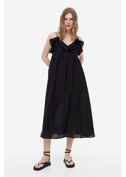 H & M - Sukienka z dekoltem w serek - Czarny ze sklepu H&M w kategorii Sukienki - zdjęcie 169590704
