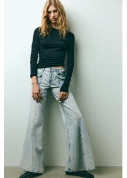 H & M - Wide Regular Jeans - Niebieski ze sklepu H&M w kategorii Jeansy damskie - zdjęcie 169590834