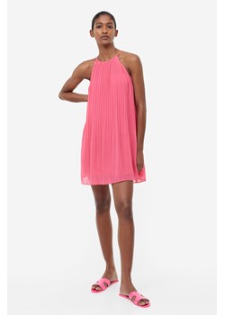 H & M - Sukienka z plisowanego szyfonu - Różowy ze sklepu H&M w kategorii Sukienki - zdjęcie 169590944