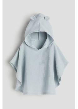 H & M - Ręcznik-ponczo z kapturem - Turkusowy ze sklepu H&M w kategorii Ręczniki dla dzieci - zdjęcie 169590960