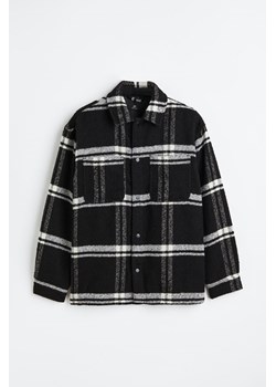 H & M - Koszula wierzchnia Oversized Fit - Czarny ze sklepu H&M w kategorii Kurtki męskie - zdjęcie 169591492