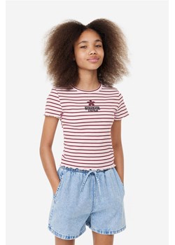 H & M - T-shirt z nadrukiem - Różowy ze sklepu H&M w kategorii Bluzki dziewczęce - zdjęcie 169591602
