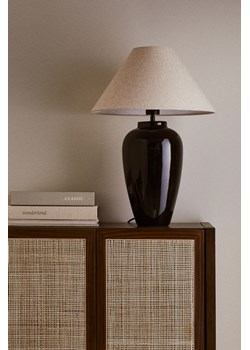 H & M - Ceramiczna podstawa lampy - Czarny ze sklepu H&M w kategorii Podstawy lamp - zdjęcie 169591680