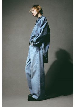 H & M - Baggy Wide Low Jeans - Niebieski ze sklepu H&M w kategorii Jeansy damskie - zdjęcie 169591691