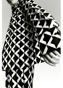 H & M - Koszula z wypustkami - Czarny ze sklepu H&M w kategorii Koszule damskie - zdjęcie 169591820