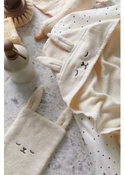 H & M - Ręcznik kąpielowy z kapturem - Biały ze sklepu H&M w kategorii Ręczniki dla dzieci - zdjęcie 169591914