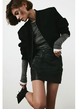 H & M - Krótka kurtka bomberka - Czarny ze sklepu H&M w kategorii Kurtki damskie - zdjęcie 169591933