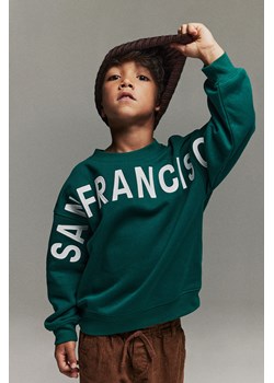 H & M - Bluza oversize - Zielony ze sklepu H&M w kategorii Bluzy chłopięce - zdjęcie 169592020