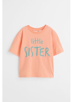 H & M - Top dla rodzeństwa - Pomarańczowy ze sklepu H&M w kategorii Bluzki dziewczęce - zdjęcie 169592202