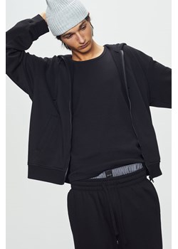 H & M - Komplet 2-częściowy z bluzą i joggersami Loose Fit - Czarny ze sklepu H&M w kategorii T-shirty męskie - zdjęcie 169592310