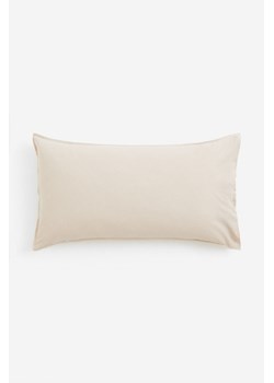 H & M - Sprana poszewka na poduszkę zawierająca len - Beżowy ze sklepu H&M w kategorii Poszewki na poduszki - zdjęcie 169592471