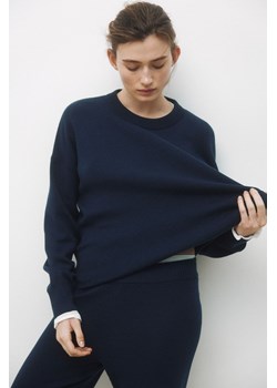 H & M - Sweter oversize - Niebieski ze sklepu H&M w kategorii Swetry damskie - zdjęcie 169592541