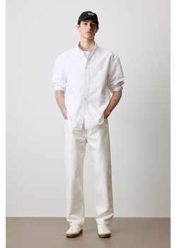 H & M - Koszula oksfordzka Relaxed Fit - Biały ze sklepu H&M w kategorii Koszule męskie - zdjęcie 169592721