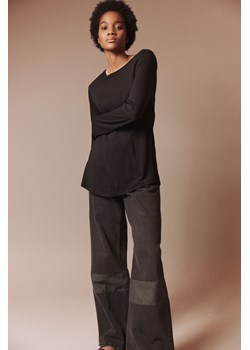 H & M - MAMA Top dla karmiącej - Czarny ze sklepu H&M w kategorii Bluzki ciążowe - zdjęcie 169592751