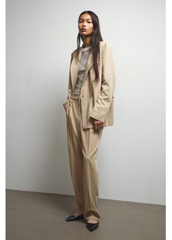 H & M - Zwężane spodnie - Beżowy ze sklepu H&M w kategorii Spodnie damskie - zdjęcie 169592753