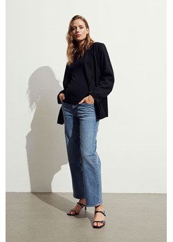 H & M - MAMA Top z bawełnianego dżerseju - Czarny ze sklepu H&M w kategorii Bluzki ciążowe - zdjęcie 169592792