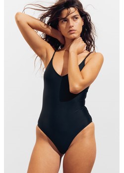H & M - Kostium kąpielowy z usztywnianymi miseczkami - Czarny ze sklepu H&M w kategorii Stroje kąpielowe - zdjęcie 169592793