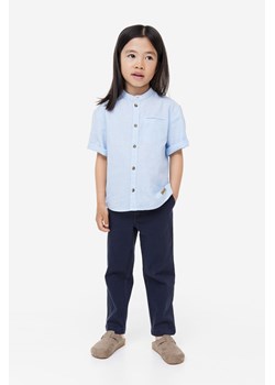 H & M - Spodnie chinos z diagonalu Relaxed Fit - Niebieski ze sklepu H&M w kategorii Spodnie chłopięce - zdjęcie 169592800
