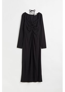 H & M - Sukienka bodycon z mocowaniem na karku - Czarny ze sklepu H&M w kategorii Sukienki - zdjęcie 169592834