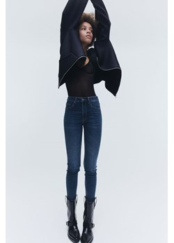H & M - Skinny High Jeans - Niebieski ze sklepu H&M w kategorii Jeansy damskie - zdjęcie 169592853