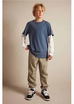 H & M - Bawełniane joggersy 2-pak - Niebieski ze sklepu H&M w kategorii Spodnie chłopięce - zdjęcie 169592880