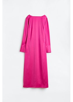 H & M - Satynowa sukienka - Różowy ze sklepu H&M w kategorii Sukienki - zdjęcie 169592980