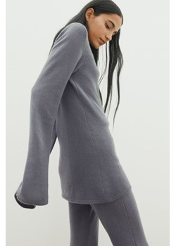 H & M - Sweter z domieszką kaszmiru - Szary ze sklepu H&M w kategorii Swetry damskie - zdjęcie 169593022