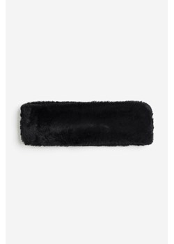H & M - Puszysta opaska na głowę - Czarny ze sklepu H&M w kategorii Opaski damskie - zdjęcie 169593041