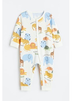 H & M - Wzorzysta piżama - Niebieski ze sklepu H&M w kategorii Pajacyki - zdjęcie 169593091