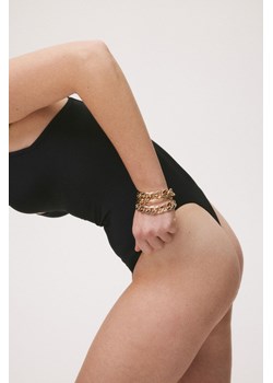 H & M - Body thong push-up Seamless Light Shape - Czarny ze sklepu H&M w kategorii Body damskie - zdjęcie 169593143