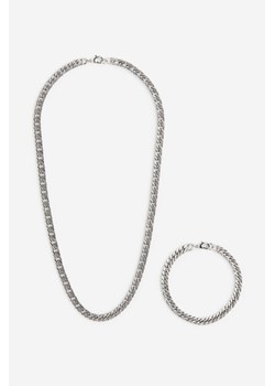 H & M - Naszyjnik i bransoletka - Srebrny ze sklepu H&M w kategorii Bransolety - zdjęcie 169593162