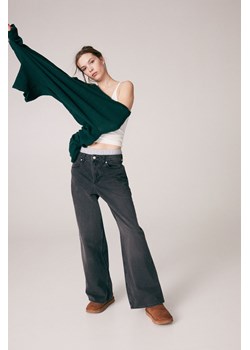 H & M - Baggy Regular Jeans - Czarny ze sklepu H&M w kategorii Jeansy damskie - zdjęcie 169593184