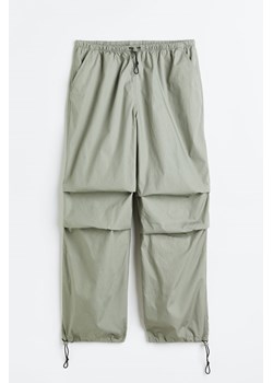 H & M - Spodnie spadochronowe - Zielony ze sklepu H&M w kategorii Spodnie damskie - zdjęcie 169593190
