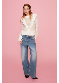 H & M - Wide Regular Jeans - Niebieski ze sklepu H&M w kategorii Jeansy damskie - zdjęcie 169593300
