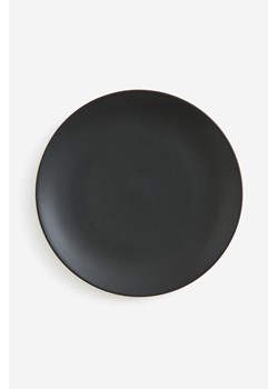 H & M - Porcelanowy talerz - Czarny ze sklepu H&M w kategorii Talerze - zdjęcie 169593331