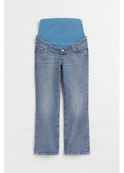 H & M - MAMA Slim Flared Ankle Jeans - Niebieski ze sklepu H&M w kategorii Spodnie ciążowe - zdjęcie 169593343