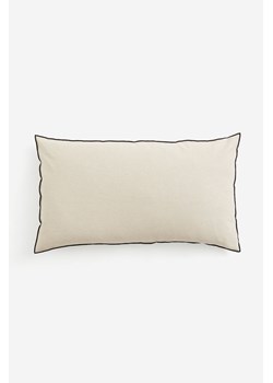 H & M - Poszewka na poduszkę z domieszką lnu - Beżowy ze sklepu H&M w kategorii Poszewki na poduszki - zdjęcie 169593390