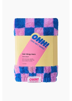 H & M - Ręcznik typu turban z mikrofibry - Różowy ze sklepu H&M w kategorii Ręczniki - zdjęcie 169593404
