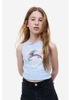 H & M - Top bez rękawów - Niebieski ze sklepu H&M w kategorii Bluzki dziewczęce - zdjęcie 169593782