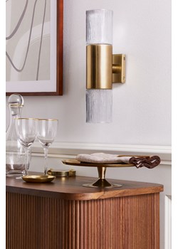 H & M - Szklany kinkiet - Złoty ze sklepu H&M w kategorii Lampy ścienne - zdjęcie 169593822