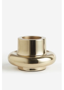 H & M - Metalowy świecznik - Złoty ze sklepu H&M w kategorii Świeczniki - zdjęcie 169593864