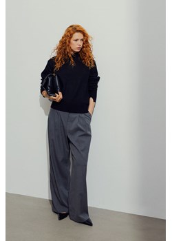 H & M - Sweter o drobnym splocie - Czarny ze sklepu H&M w kategorii Swetry damskie - zdjęcie 169593971