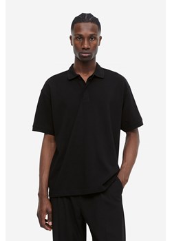 H & M - Top polo z piki Relaxed Fit - Czarny ze sklepu H&M w kategorii T-shirty męskie - zdjęcie 169594041