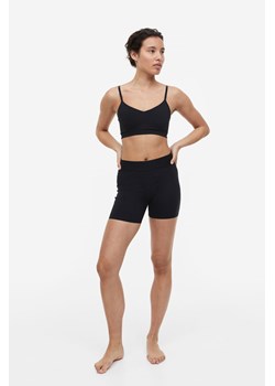 H & M - Sportowe szorty hotpants DryMove - Czarny ze sklepu H&M w kategorii Szorty - zdjęcie 169594222