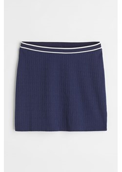 H & M - Krótka spódnica - Niebieski ze sklepu H&M w kategorii Spódnice - zdjęcie 169594304