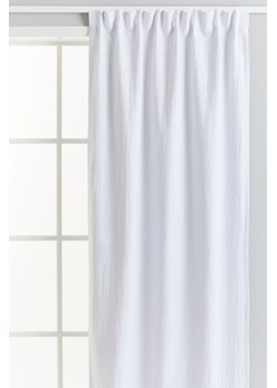 H & M - Lniana zasłona zaciemniająca 2-pak - Biały ze sklepu H&M w kategorii Zasłony - zdjęcie 169594541