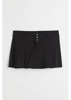 H & M - Plisowana spódnica - Czarny ze sklepu H&M w kategorii Spódnice - zdjęcie 169594594