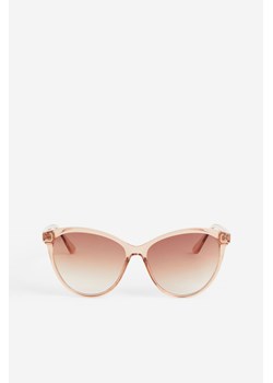 H & M - Okulary przeciwsłoneczne typu „kocie oczy" - Beżowy ze sklepu H&M w kategorii Okulary przeciwsłoneczne damskie - zdjęcie 169594732